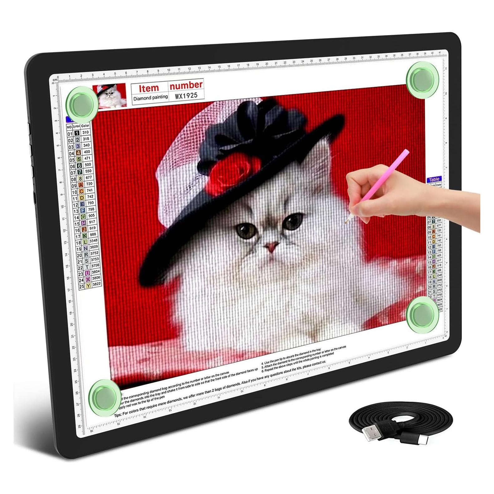 Tablero de Luz A3 TSOCOS con 6000 Lux y 3 Colores