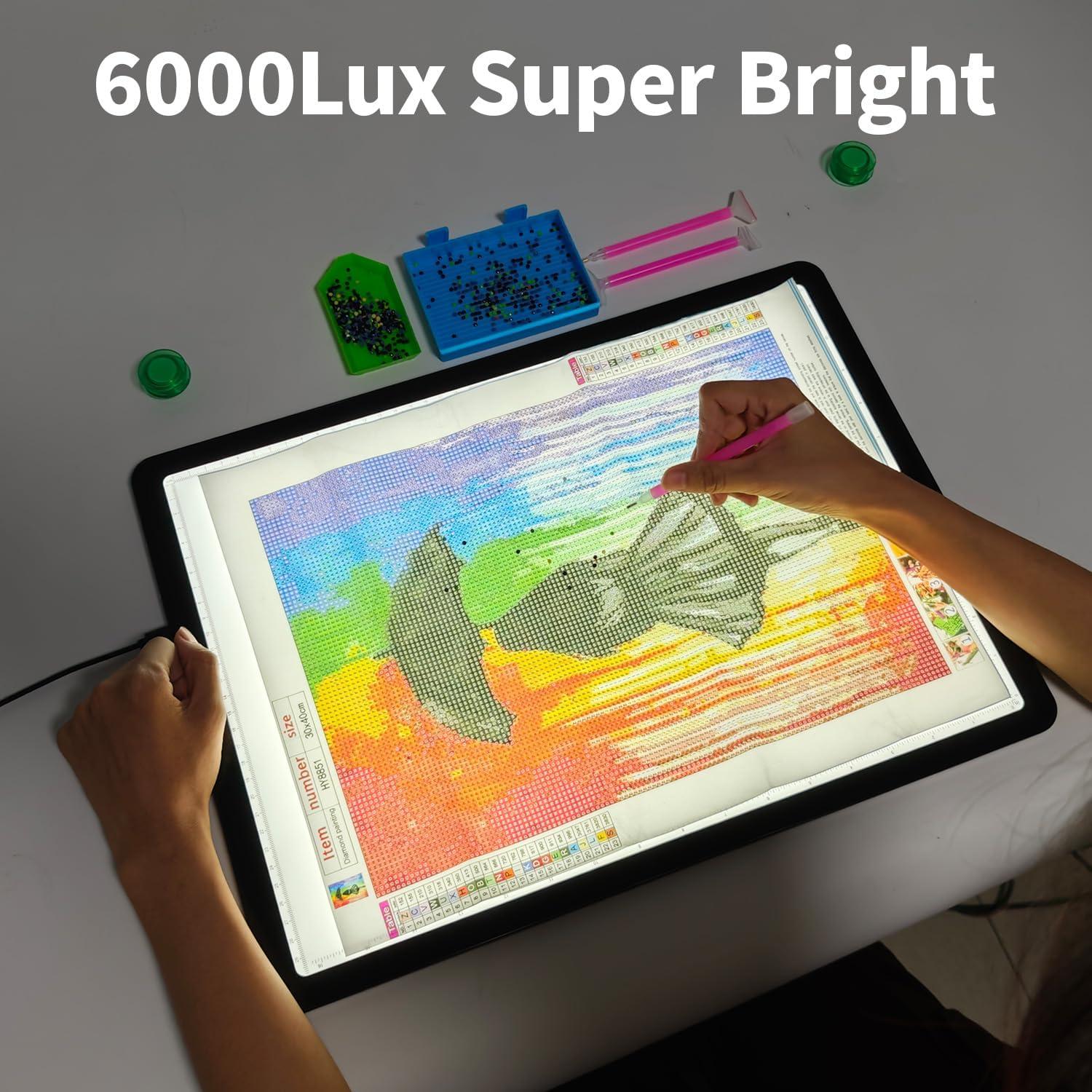 Tablero de Luz A3 TSOCOS con 6000 Lux y 3 Colores