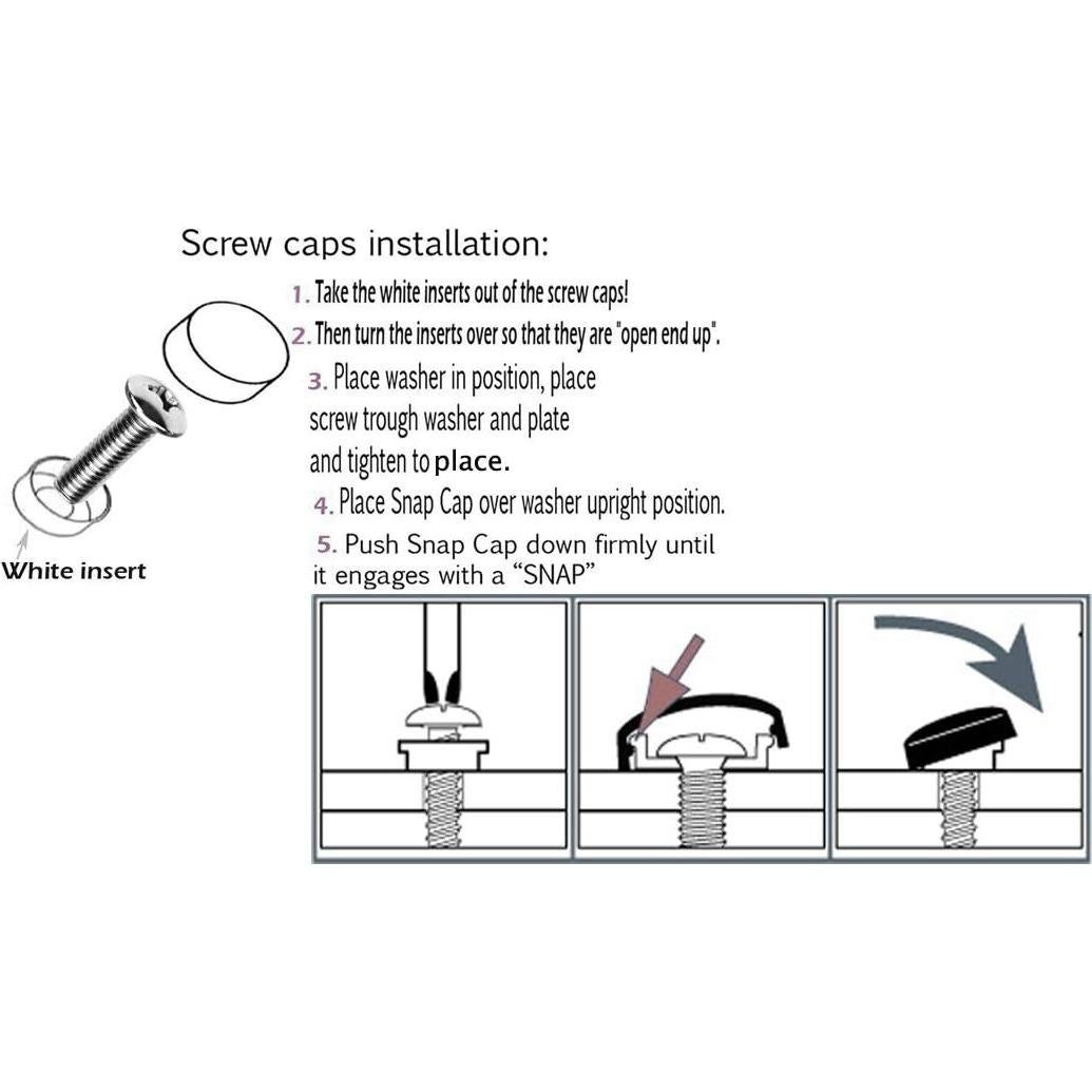 Marco de Placa de Licencia para Motocicleta LFPartS Acero Inoxidable