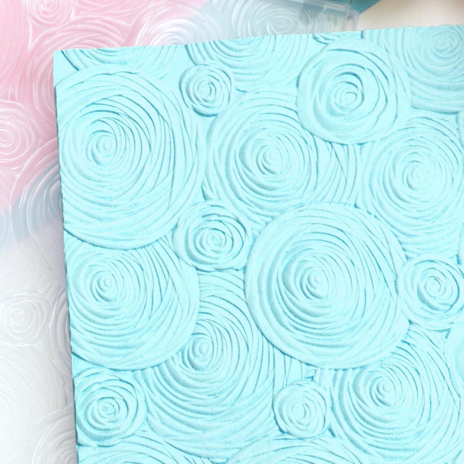 Carpeta de Relieve 3D BAOFALI para Scrapbooking 16x11.5cm