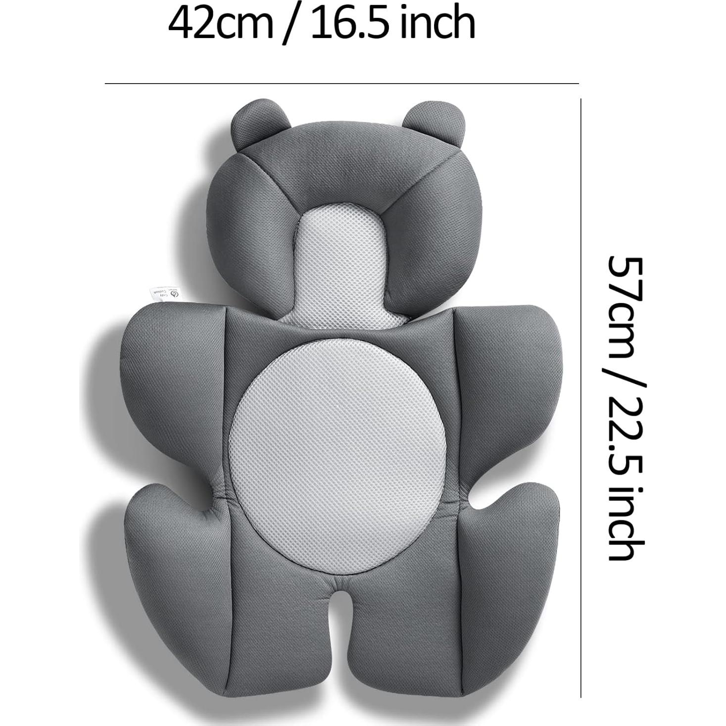 Cojín de Soporte para Bebé G Ganen Ajustable Gris Oscuro