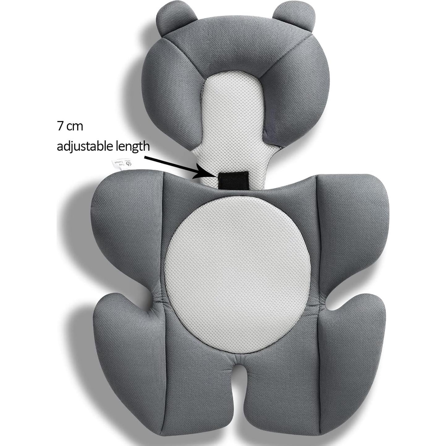 Cojín de Soporte para Bebé G Ganen Ajustable Gris Oscuro