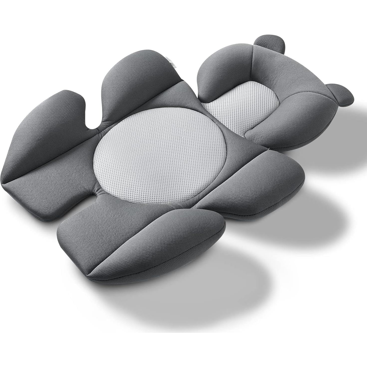 Cojín de Soporte para Bebé G Ganen Ajustable Gris Oscuro