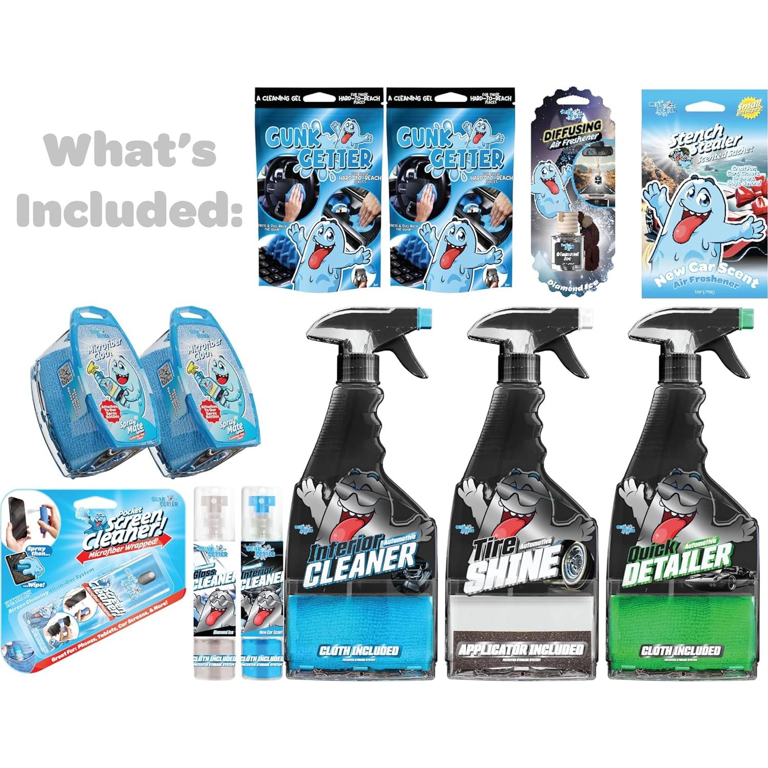 Kit de Limpieza Gunk Getter para Autos y Hogar - 3.01 kg