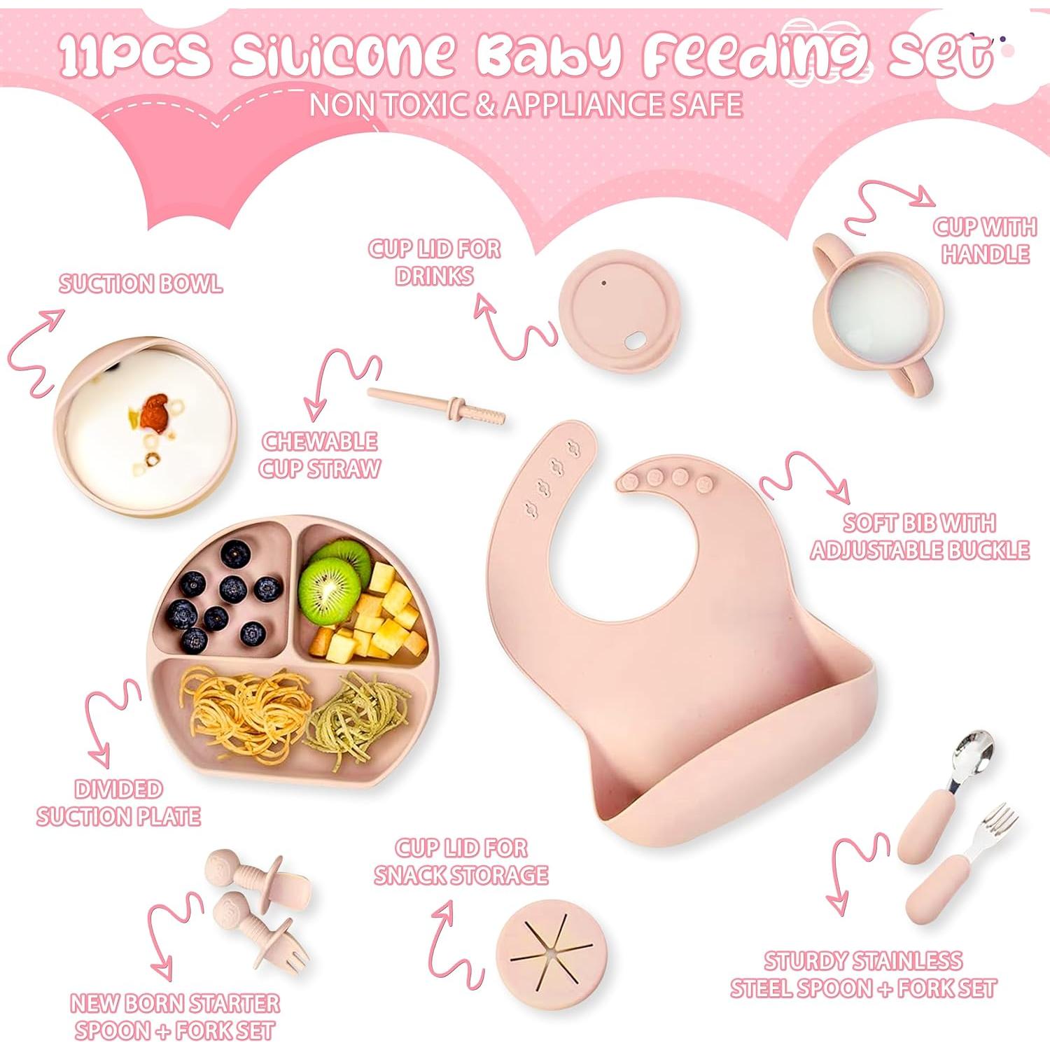 Juego de Alimentación para Bebés Our Wonder Station 11 Piezas