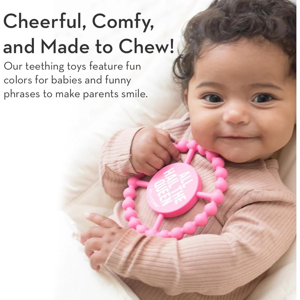 Mordedor para Bebé Bella Tunno Todos Hail The Queen 11.43 cm