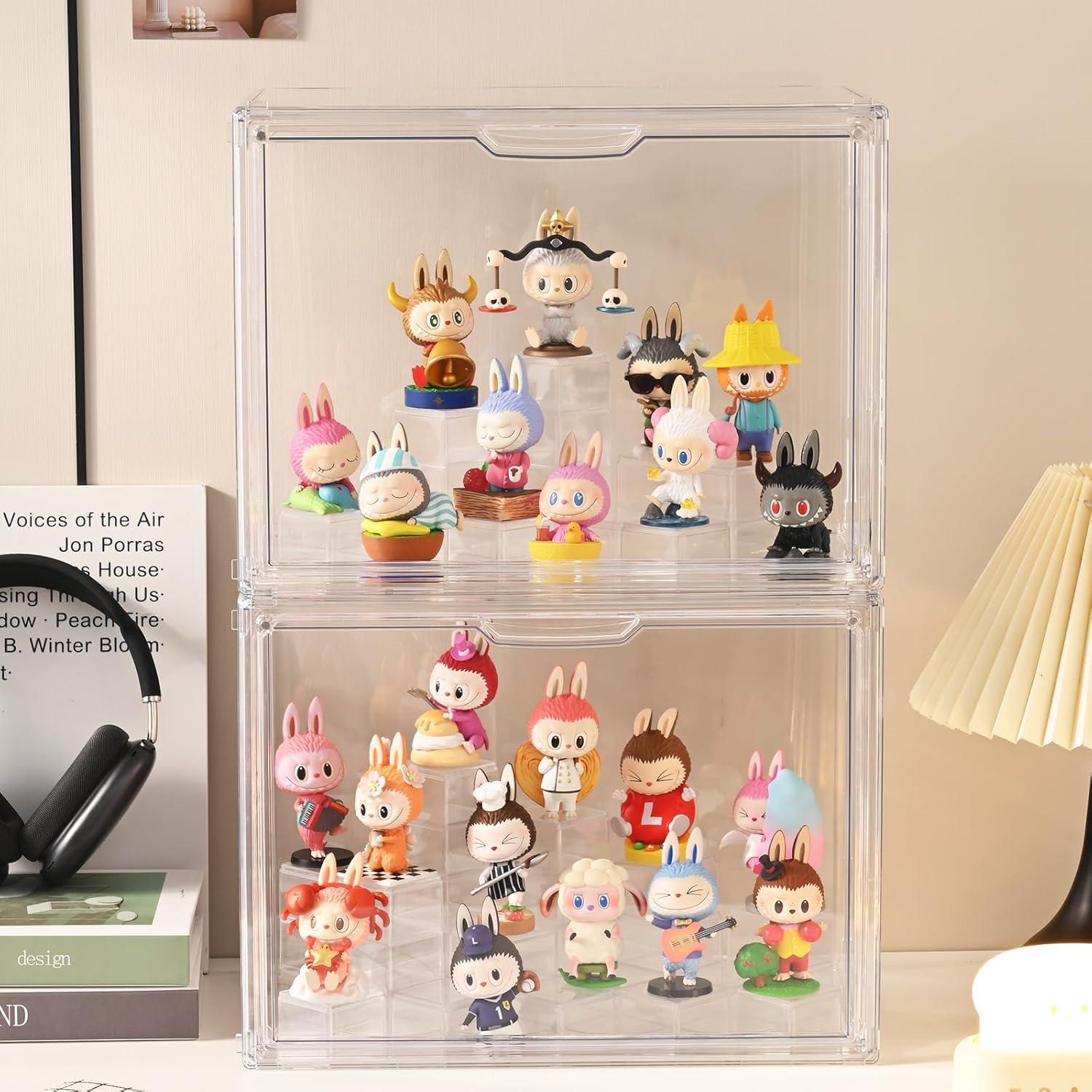 Caja de Exhibición Acrílica GUDEMAY con Puerta Magnética 35.6x22.1cm