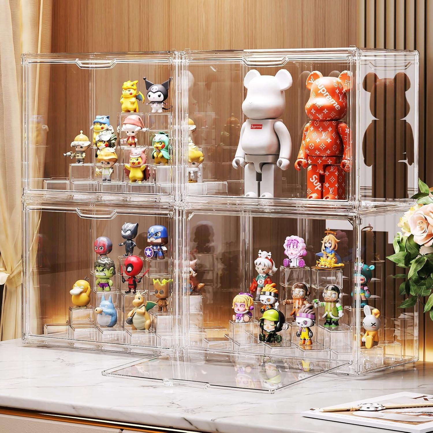 Caja de Exhibición Acrílica GUDEMAY con Puerta Magnética 35.6x22.1cm