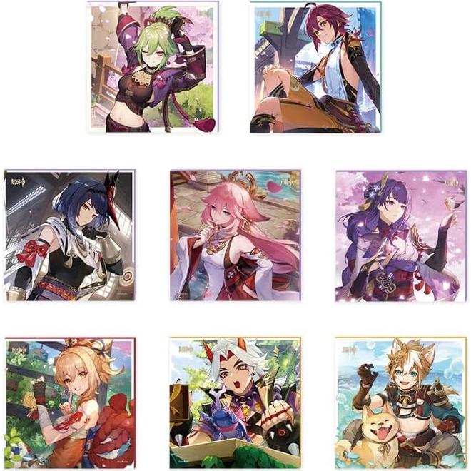 Póster Genshin Impact Arataki Itto 2023 15x15 cm