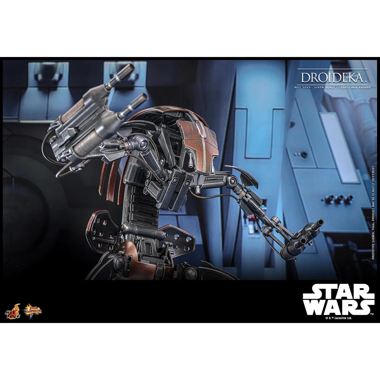 Figura Coleccionable Droideka Hot Toys 1/6 Star Wars 25 Aniversario