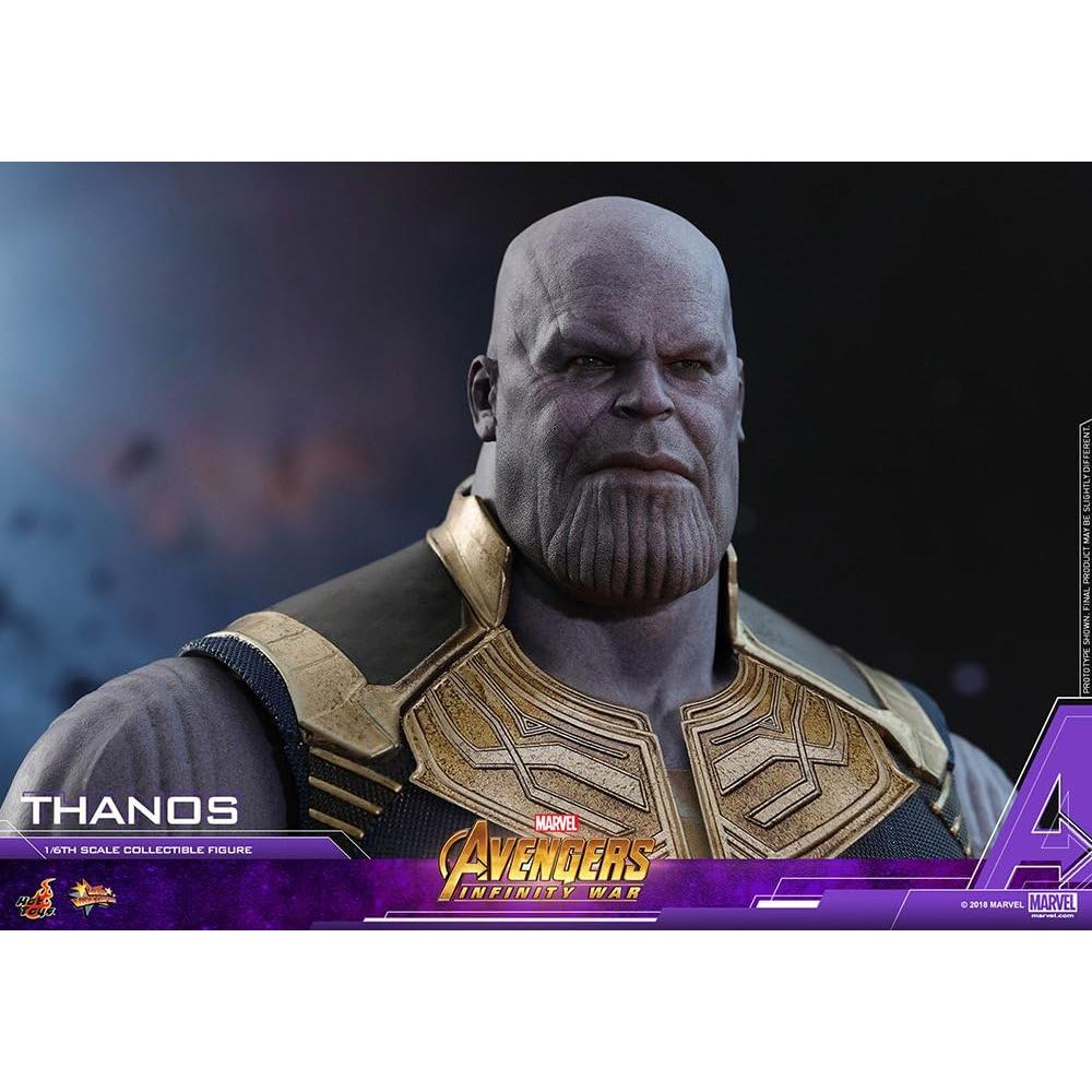 Figura de Acción Thanos Hot Toys 41cm Vengadores Guerra del Infinito