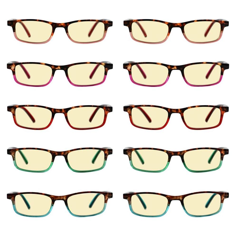 Eyekepper Gafas de Lectura Bloqueadoras de Luz Azul 10 Pzas