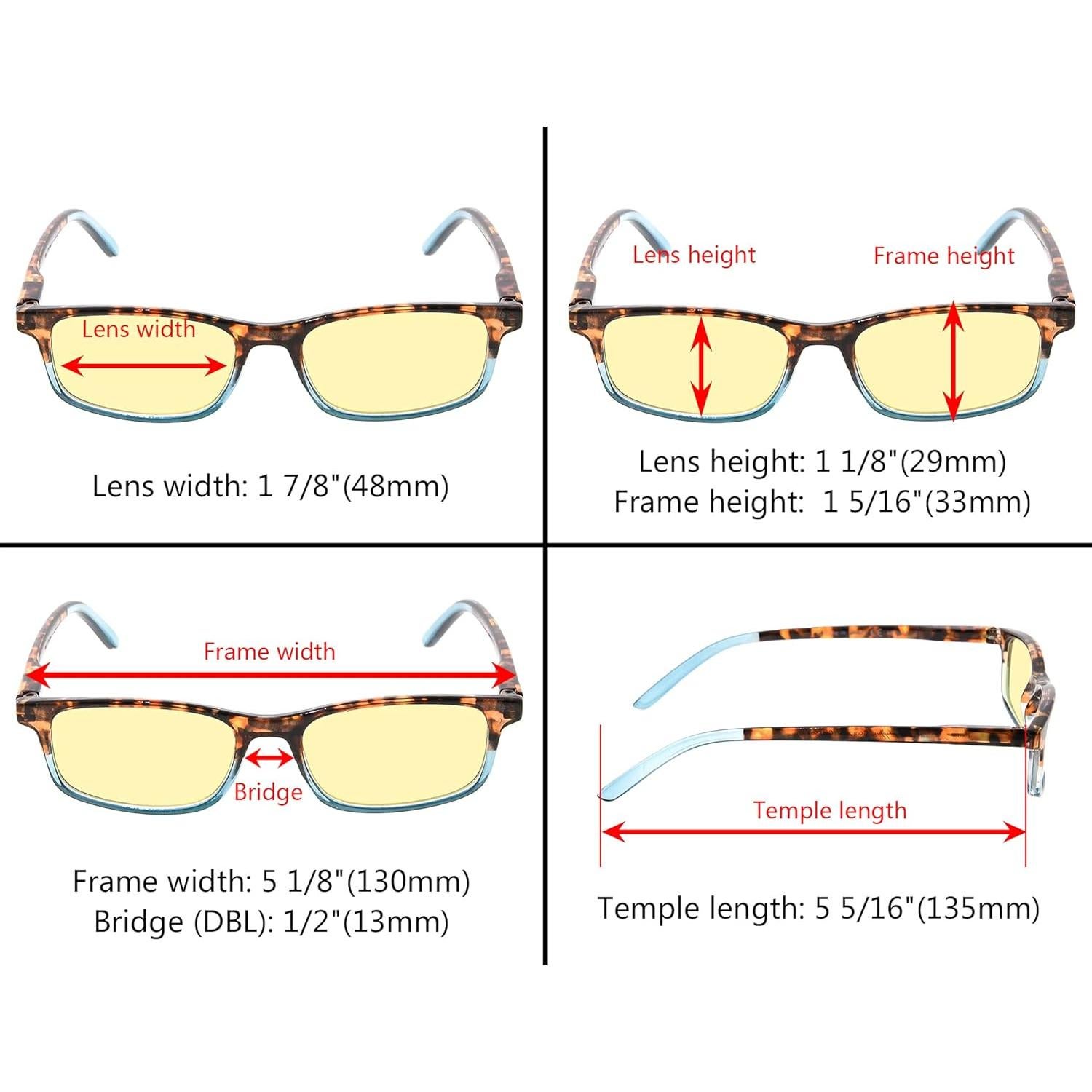 Eyekepper Gafas de Lectura Bloqueadoras de Luz Azul 10 Pzas