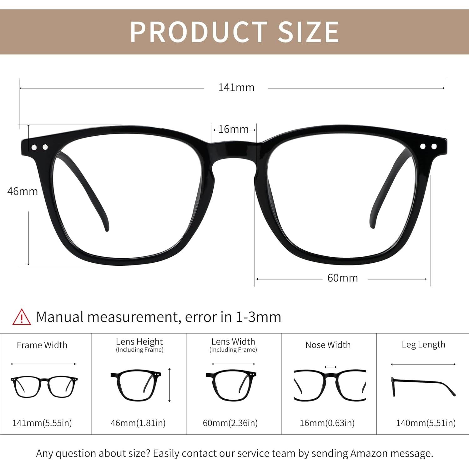 Gafas bloqueadoras de luz azul AVDLAB modelo AB3302 Negro