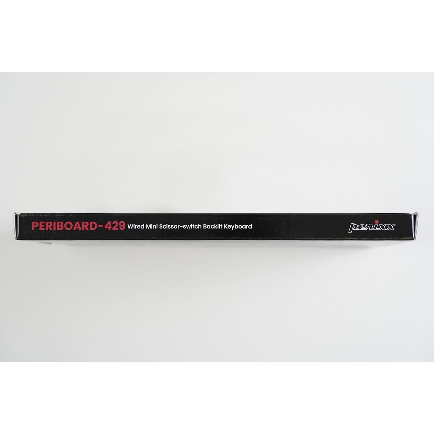 Teclado Mini Perixx PERIBOARD-429 Retroiluminado USB