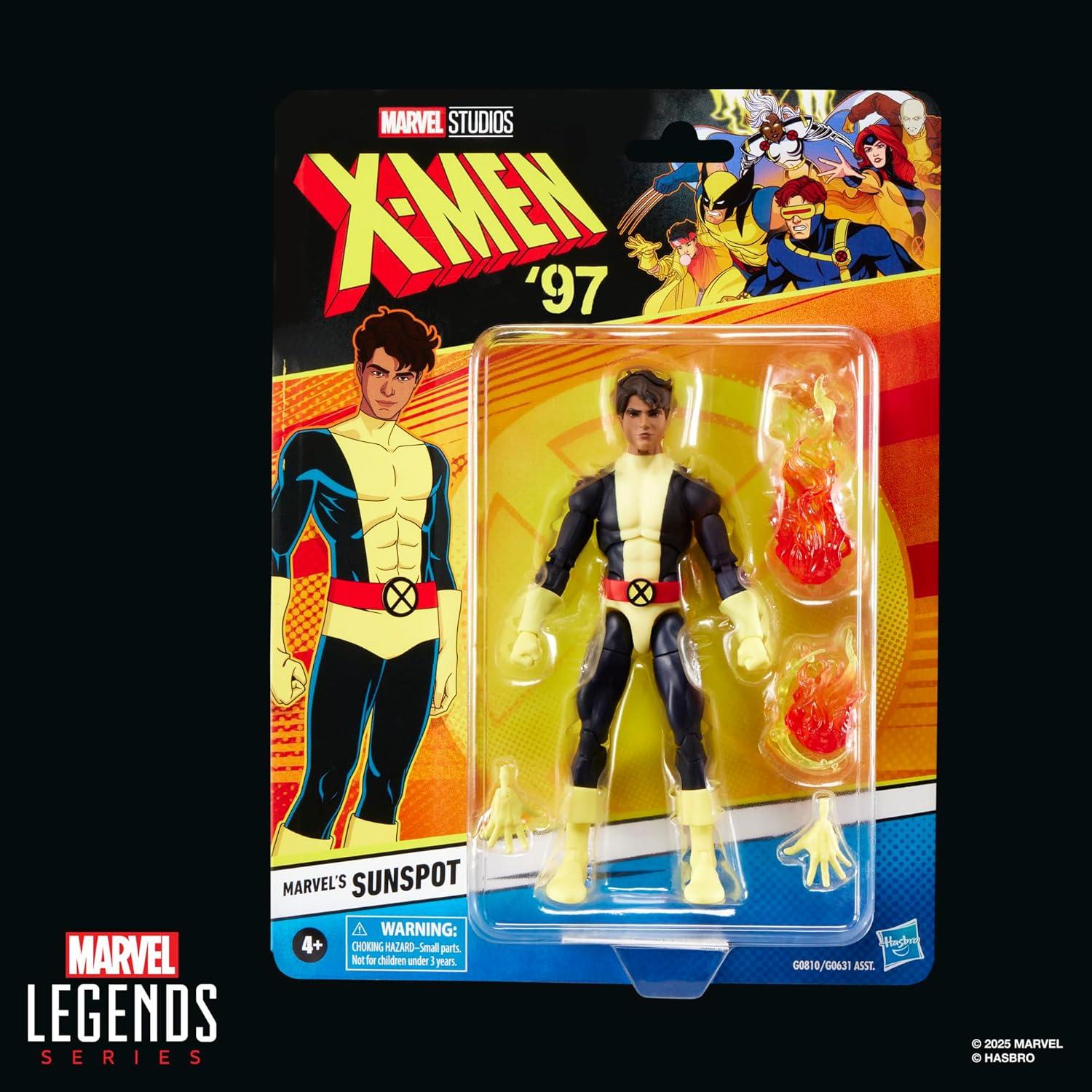 Figura de Acción Marvel Legends Sunspot 15 cm Hasbro X-Men '97
