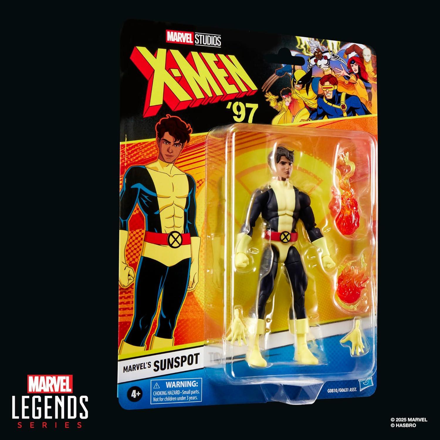 Figura de Acción Marvel Legends Sunspot 15 cm Hasbro X-Men '97