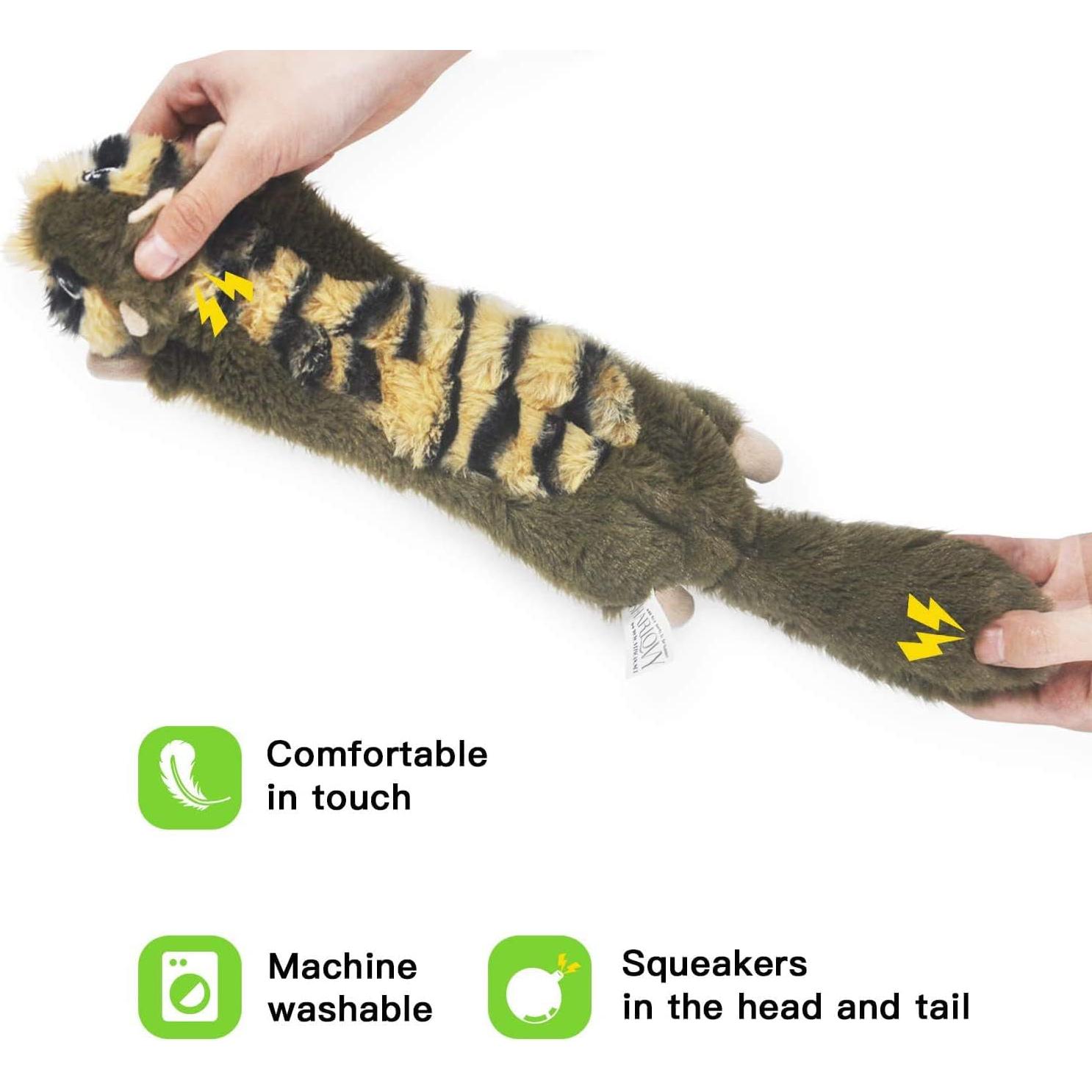 Juguetes para Perros SHARLOVY Paquete de 6 Sin Relleno