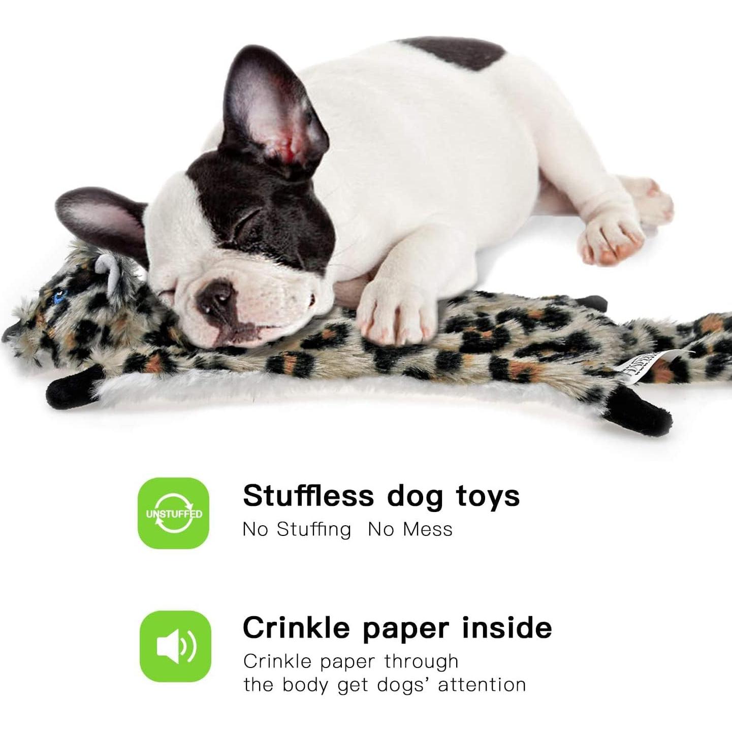 Juguetes para Perros SHARLOVY Paquete de 6 Sin Relleno