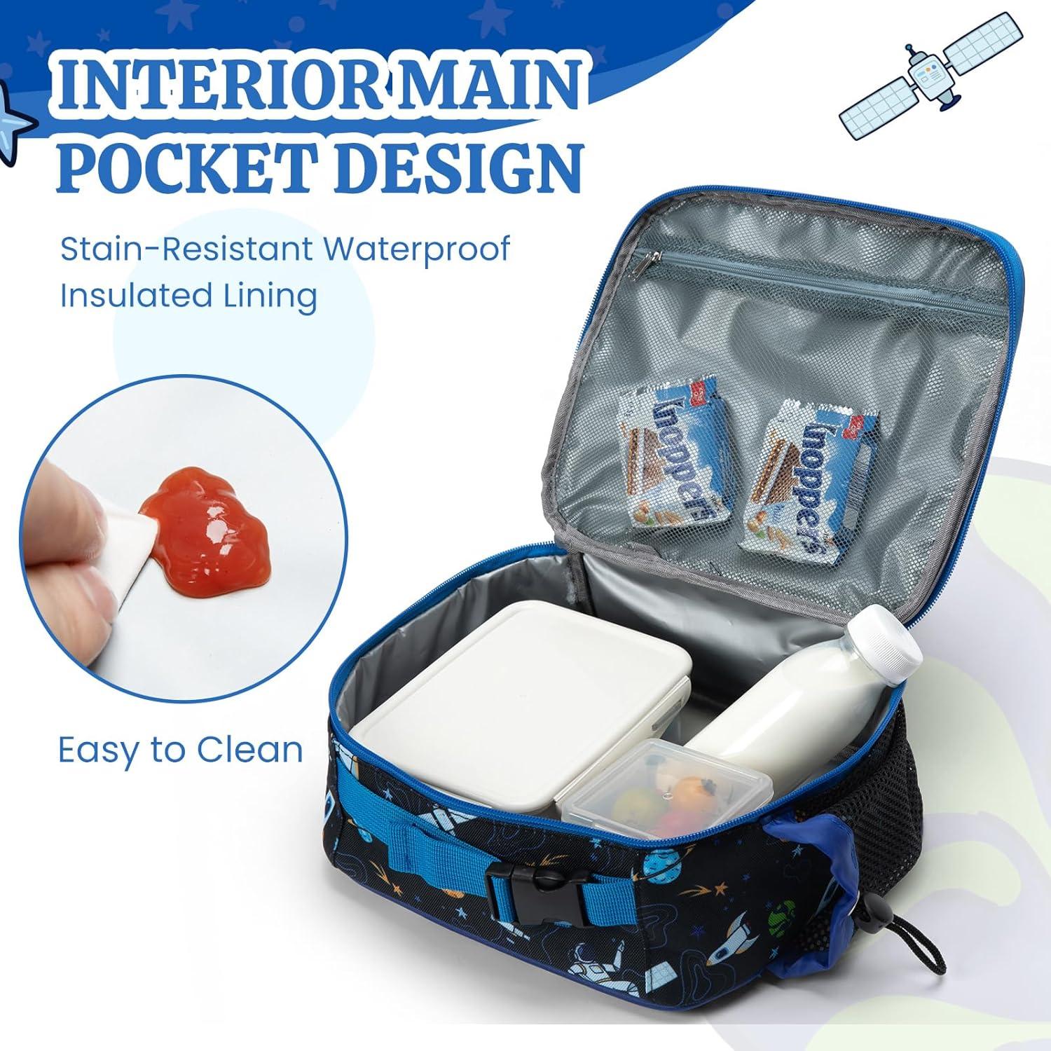 Bolsa de Almuerzo MEXS Astronauta Aislada 6.9L para Niños