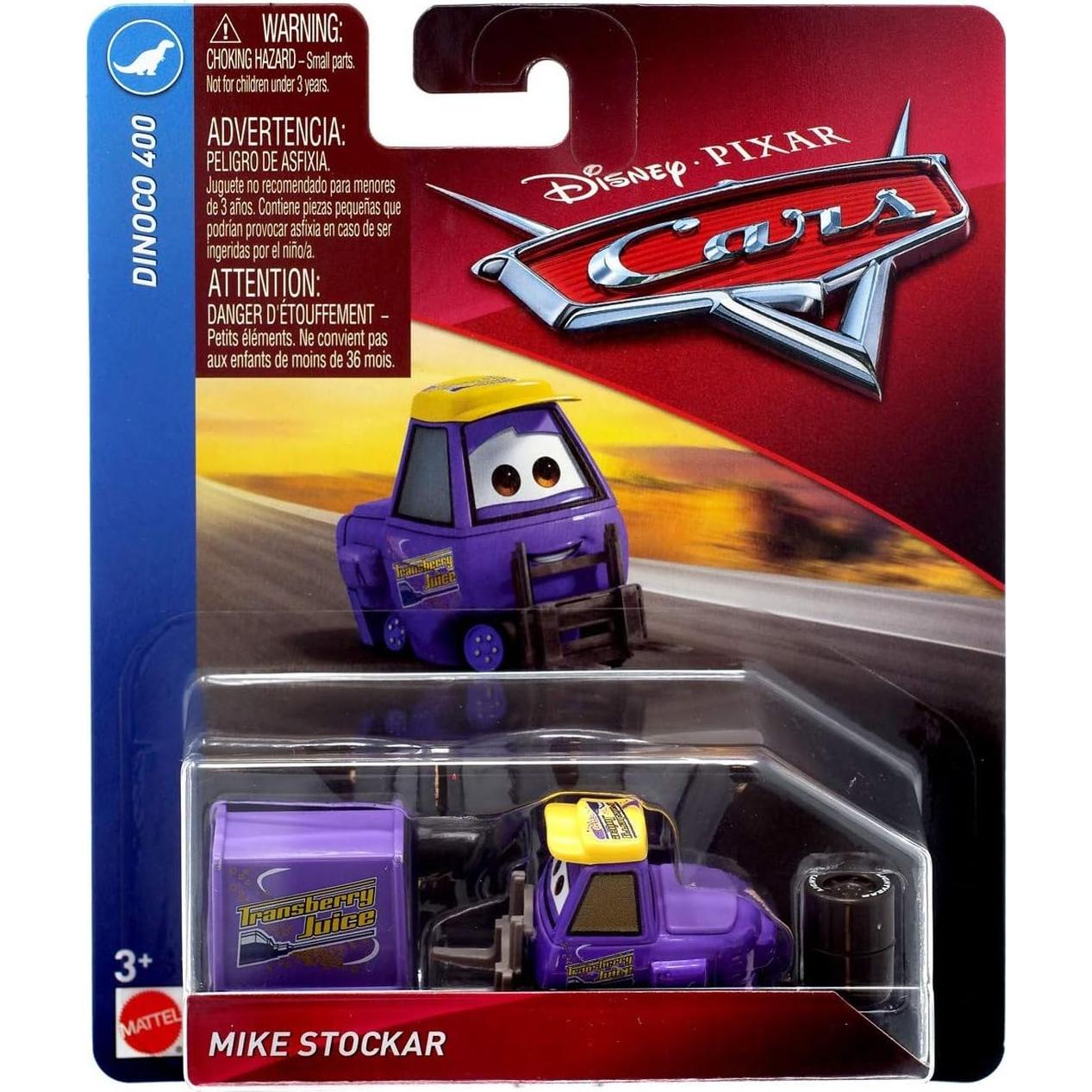 Vehículo a escala 1:55 Disney Pixar Cars Mike Stockar