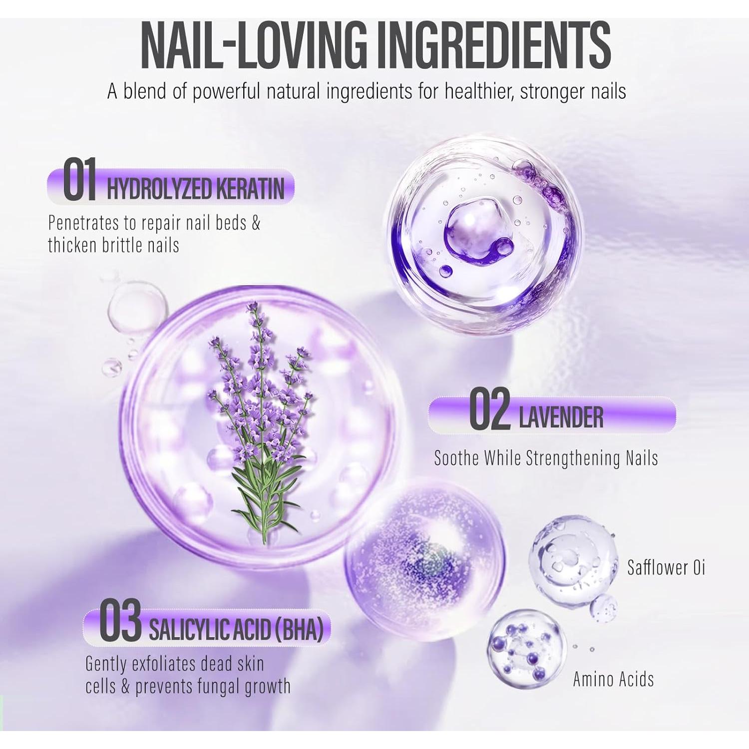 Aceite Reparador para Pies Secos y Agrietados - Aroma Lavanda