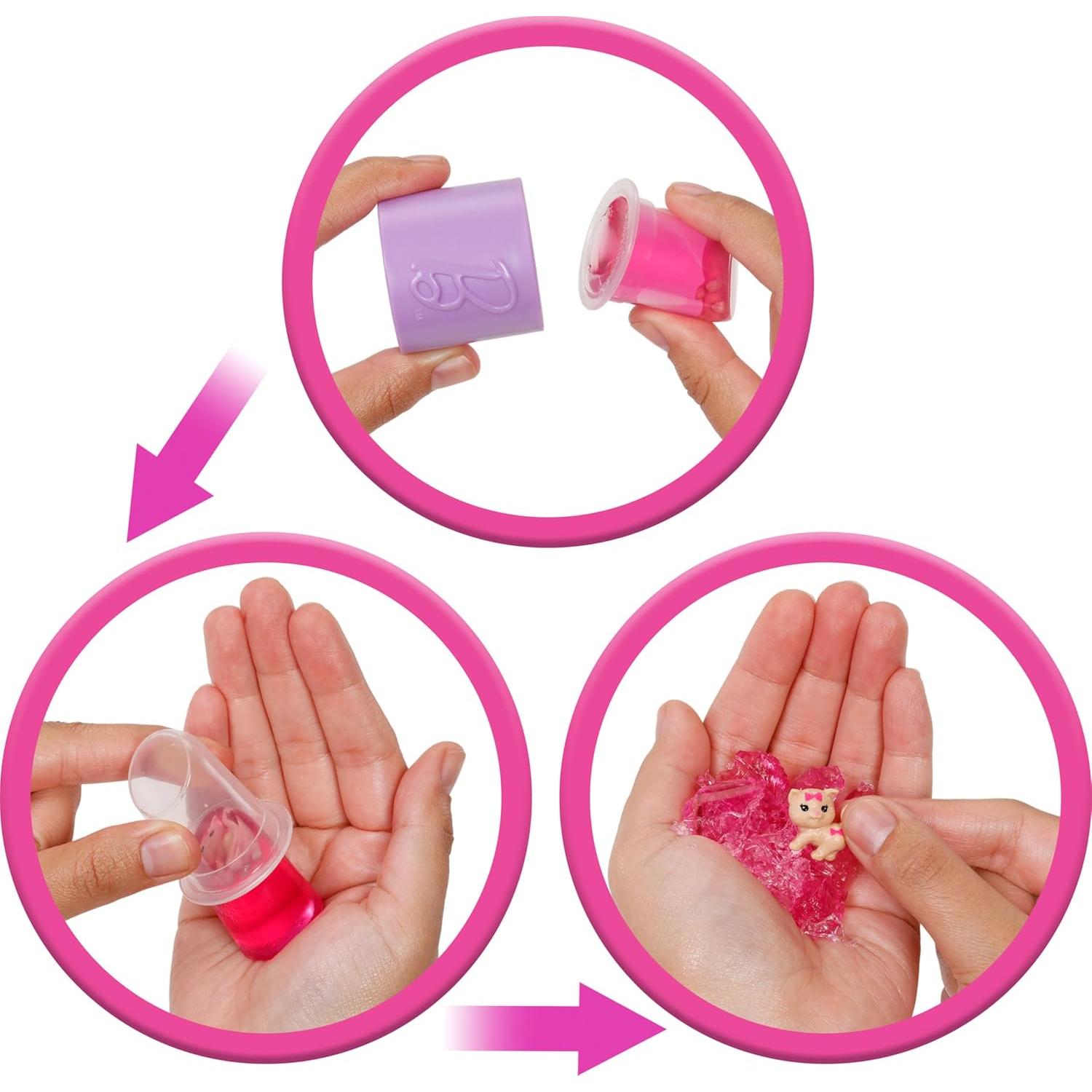 Muñeca Barbie Fiesta Glam Sin Empacar con 10 Sorpresas