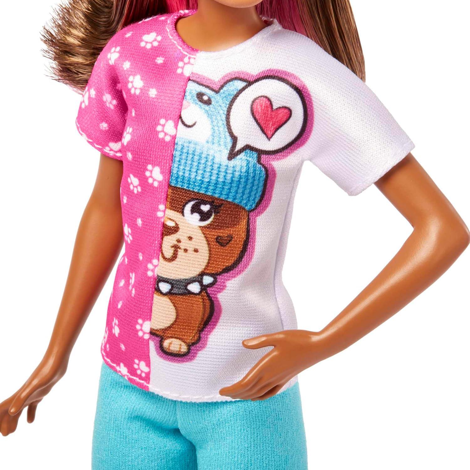 Muñeca Barbie Skipper Cuidadora de Perros con Accesorios