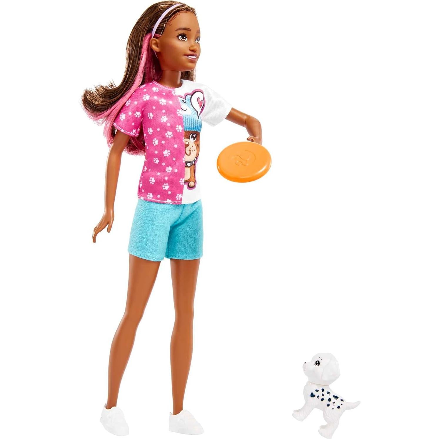 Muñeca Barbie Skipper Cuidadora de Perros con Accesorios