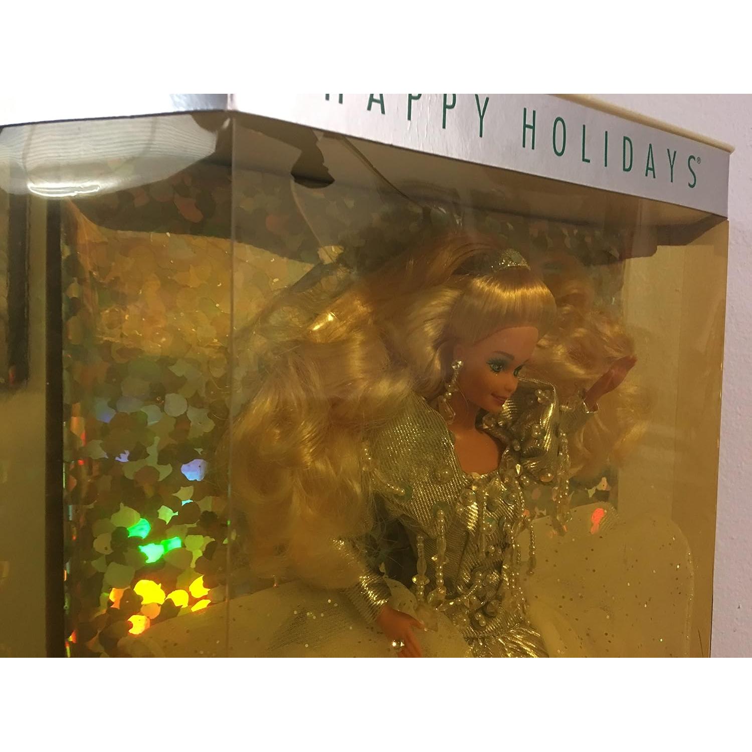 Muñeca Barbie de Navidad 1992 Mattel 36.3x25.1x10.4 cm