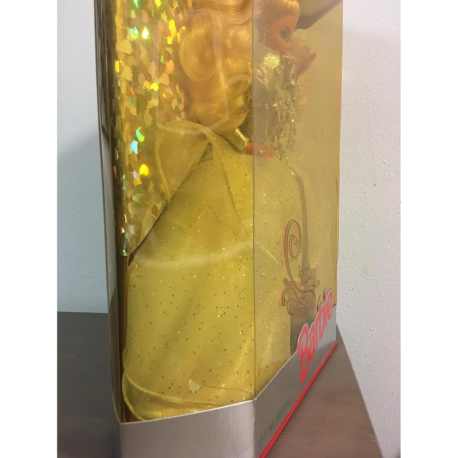 Muñeca Barbie de Navidad 1992 Mattel 36.3x25.1x10.4 cm