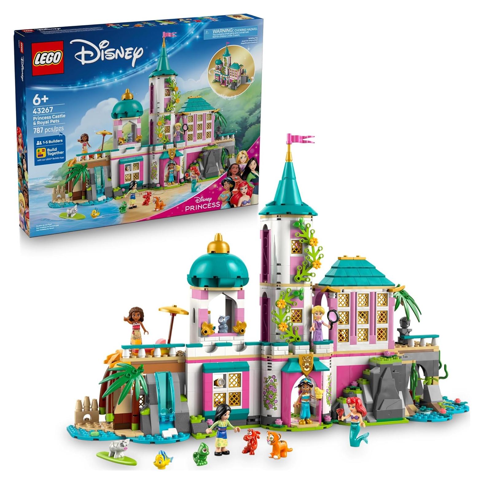Castillo de Princesas Disney LEGO 43267 - Juguete 787 Piezas