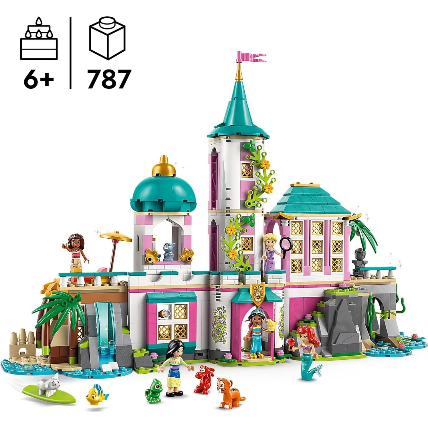 Castillo de Princesas Disney LEGO 43267 - Juguete 787 Piezas