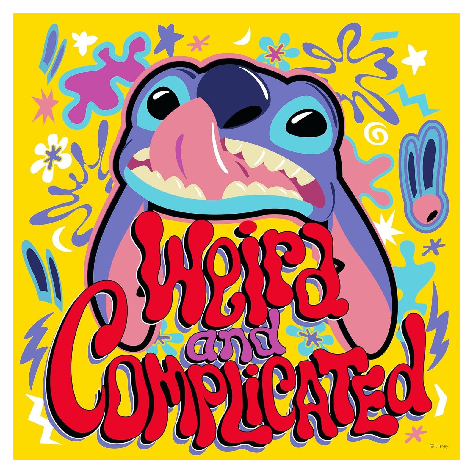 Rompecabezas Disney Ceaco Stitch Piezas Grandes 419g 48.3cm