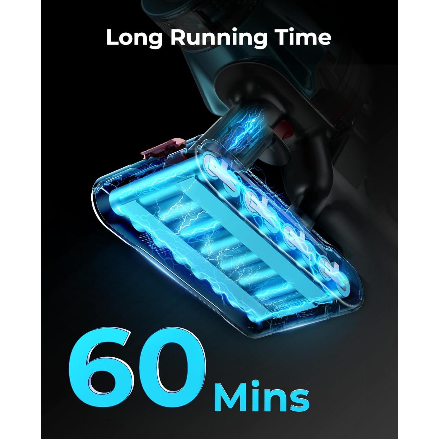 Aspiradora Inalámbrica Fieety V7 550W 60min 6 en 1