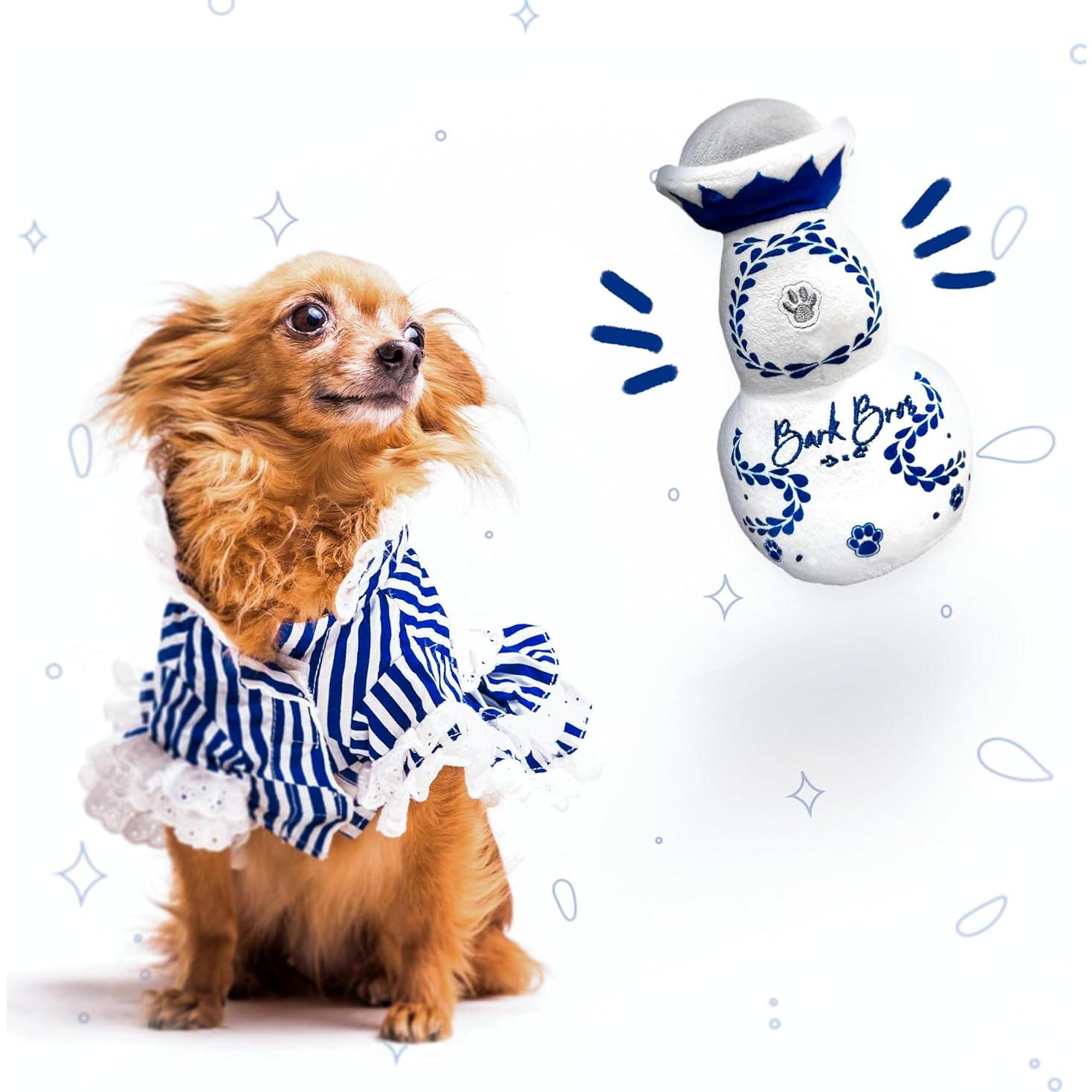 Juguete de Perro Squeaky Bark Bros Casa A-Drool 15cm