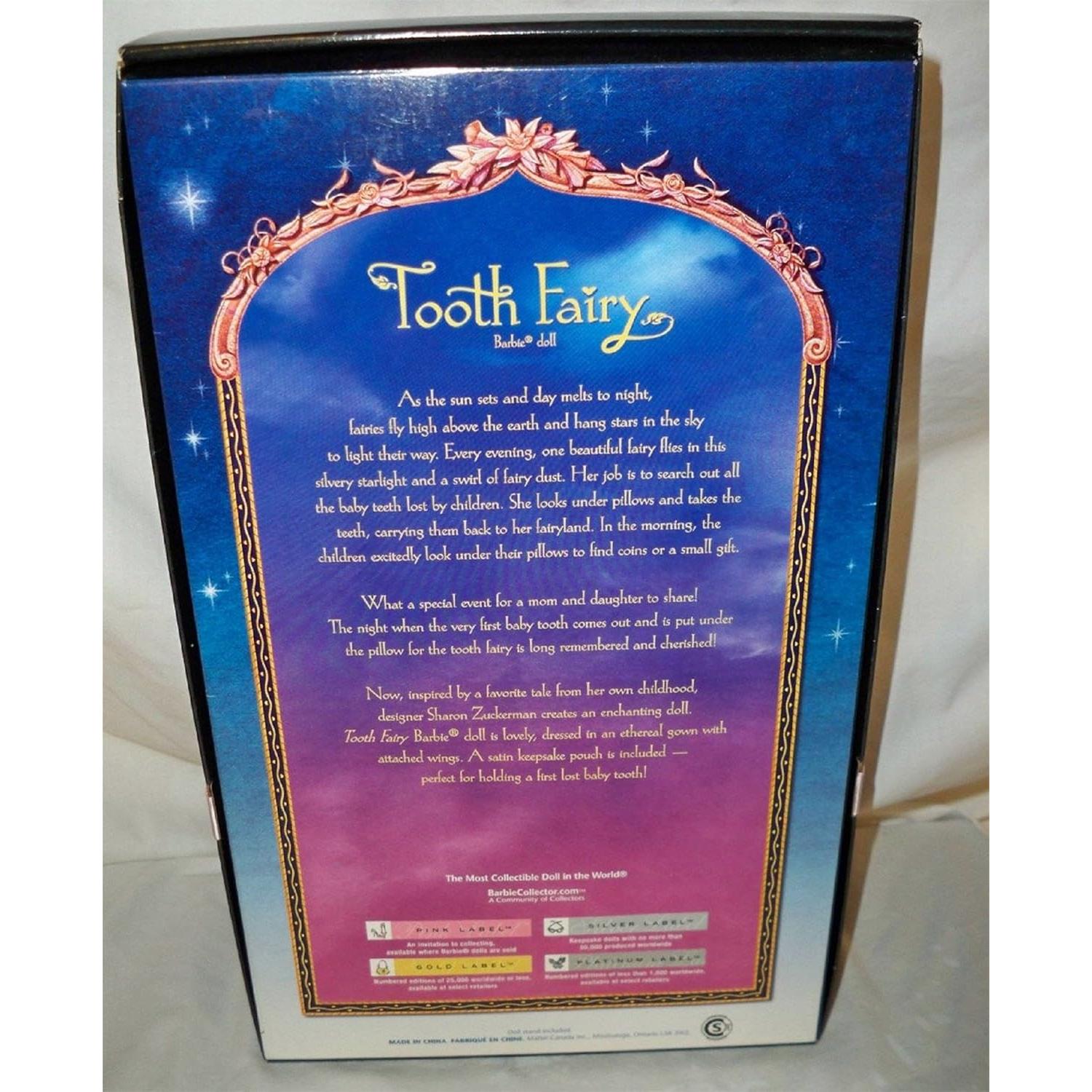 Muñeca Barbie Hada de los Dientes Wisconsin Toy Co. 30.5 cm