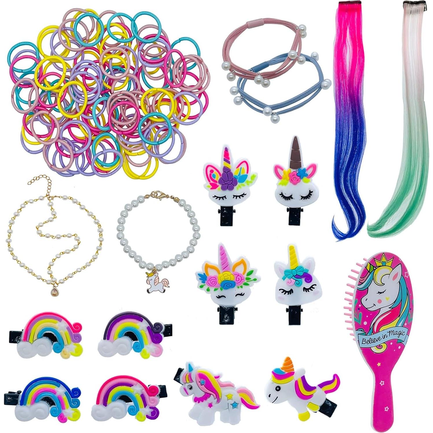 Kit de Accesorios para Muñecas 18" SAIBURAZ - Pelucas y Clips