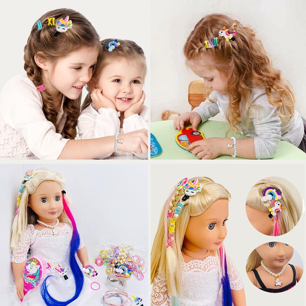 Kit de Accesorios para Muñecas 18" SAIBURAZ - Pelucas y Clips