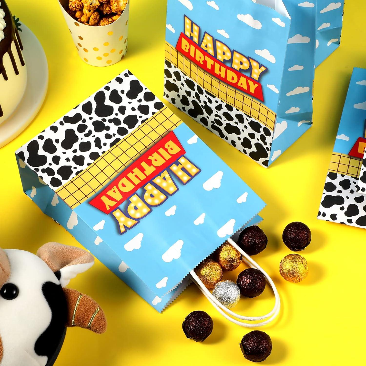 16 Bolsas de Regalo de Papel Kraft Ragnhild para Cumpleaños