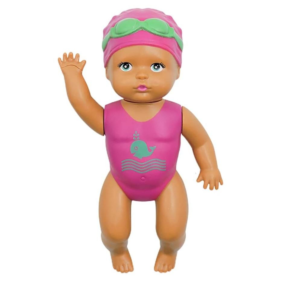 Muñeca de Natación NEXTAKE 15 cm con Resorte - Estilo Espalda y Libre