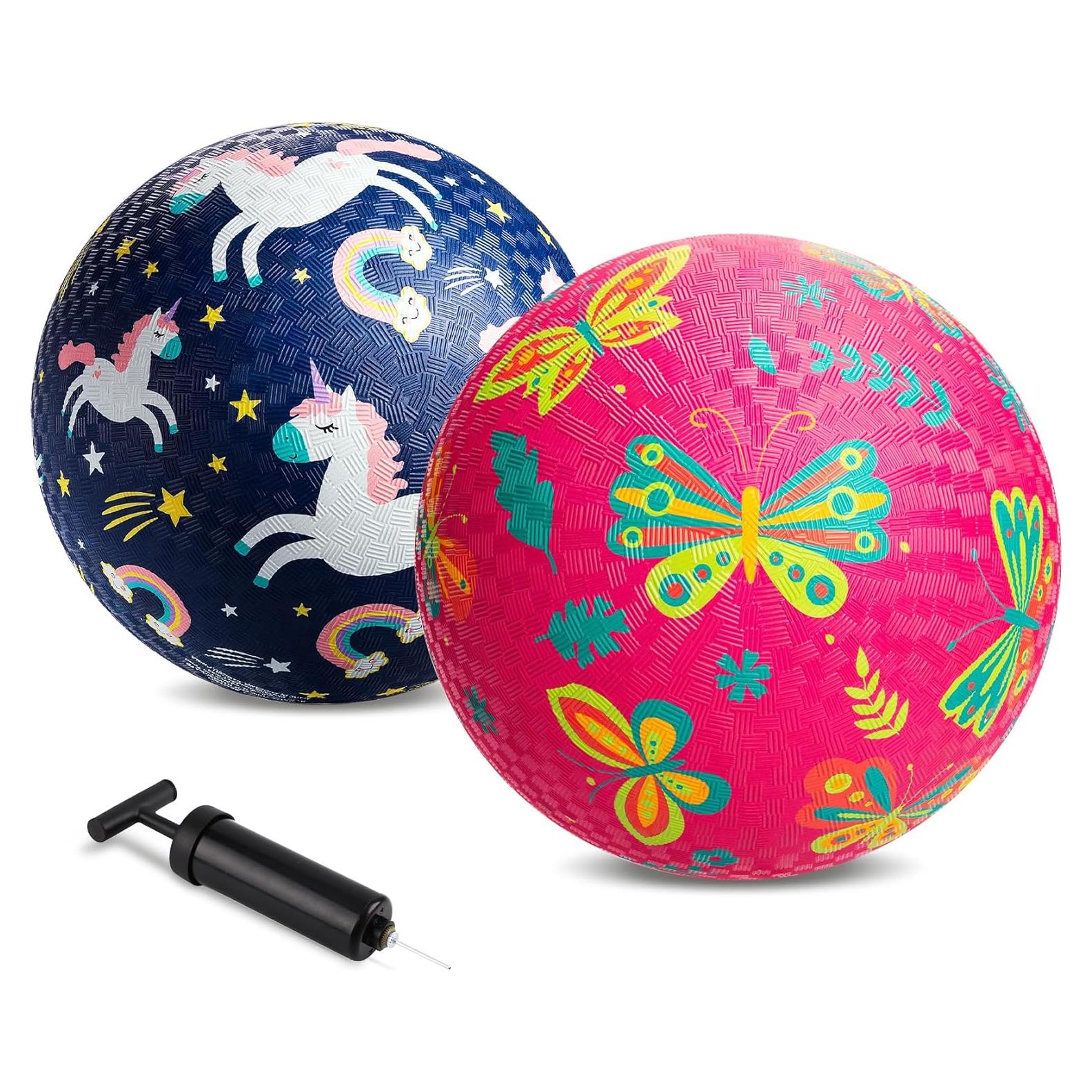 ZOOJOY Paquete de 2 Pelotas de Juego de Goma 15.24 cm