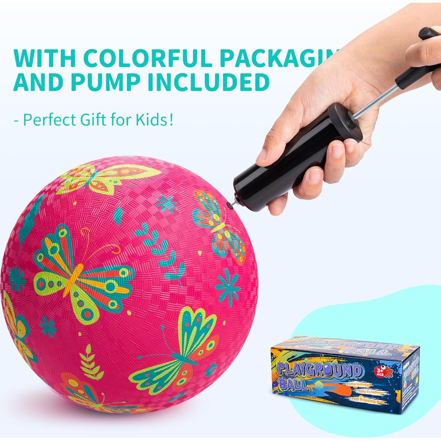 ZOOJOY Paquete de 2 Pelotas de Juego de Goma 15.24 cm