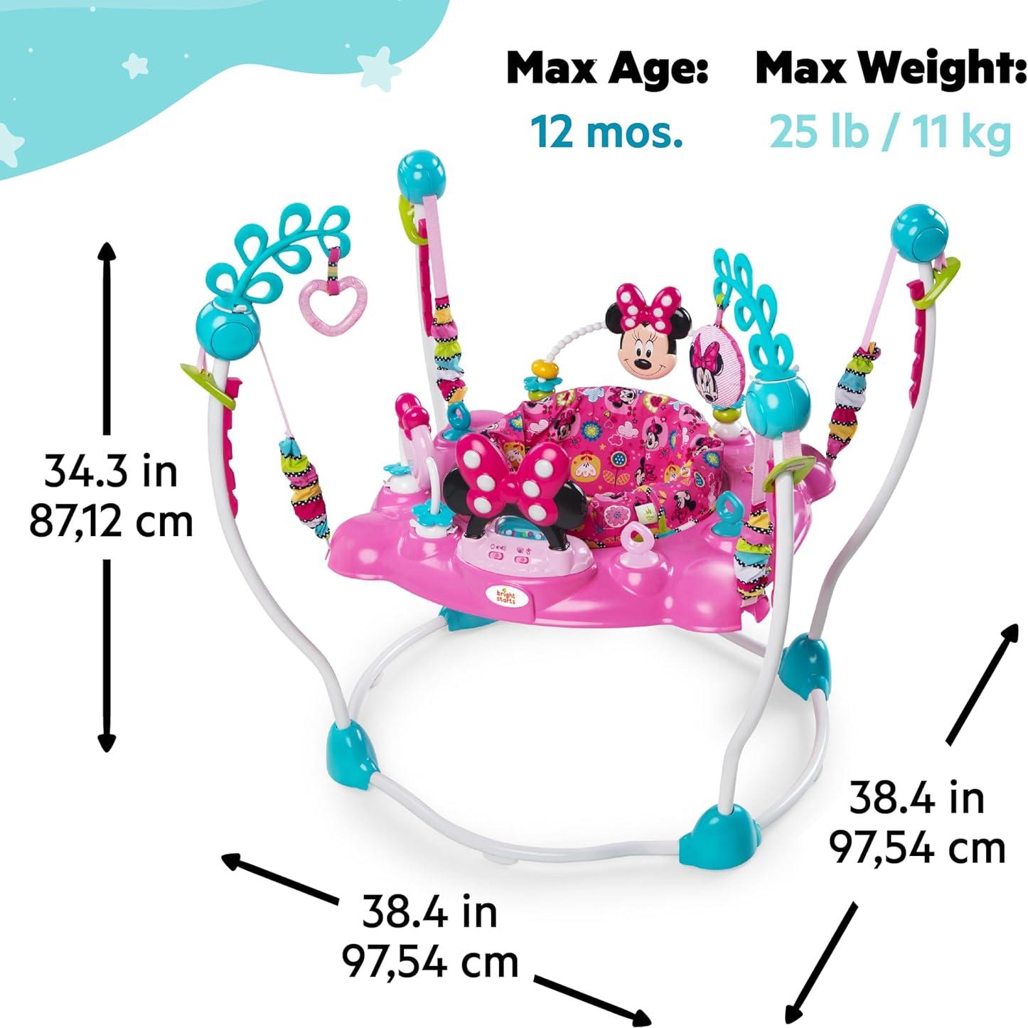 Saltador de Actividades Bright Starts Minnie Mouse PeekABoo