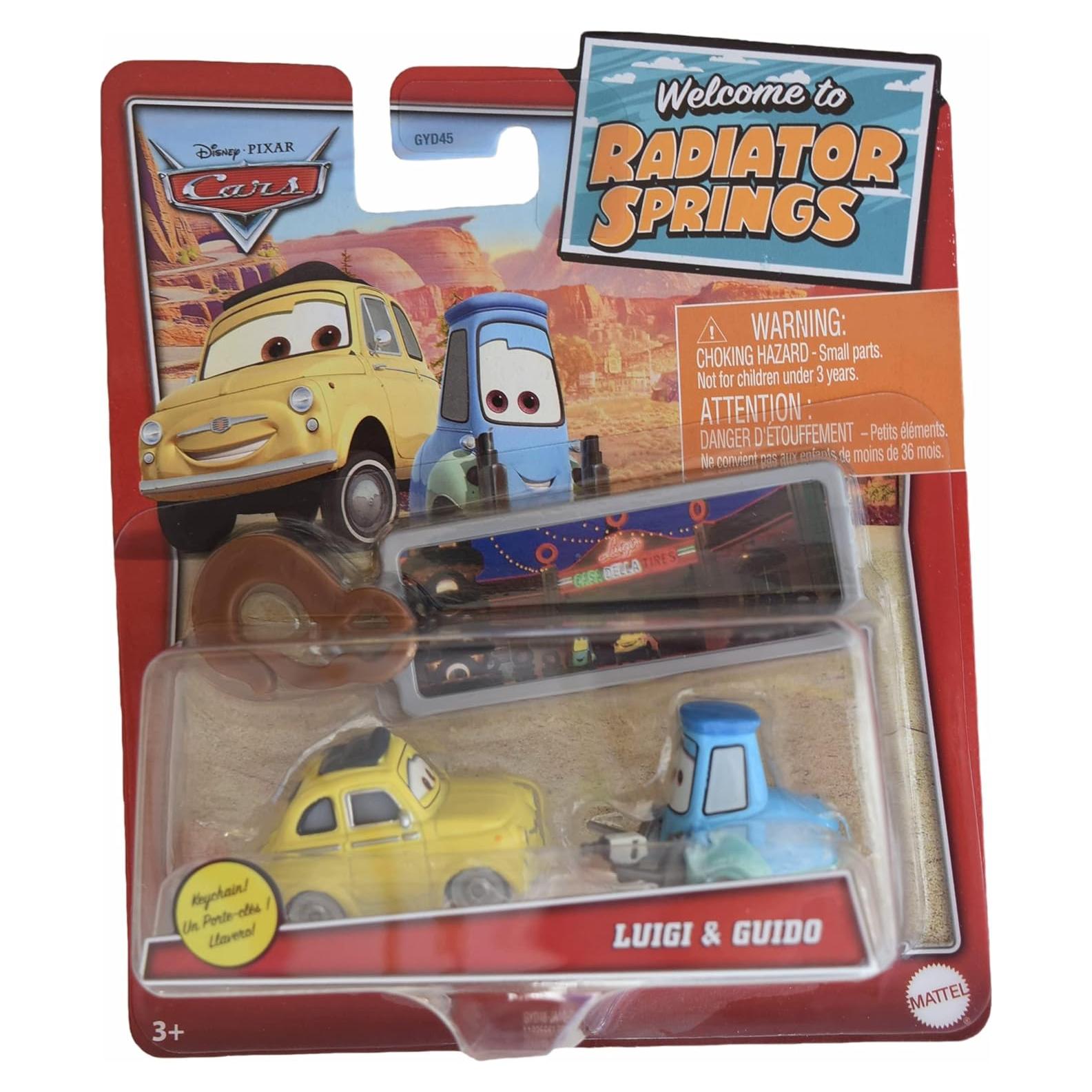 Llavero Disney Pixar Cars Luigi & Guido 25.7x14cm