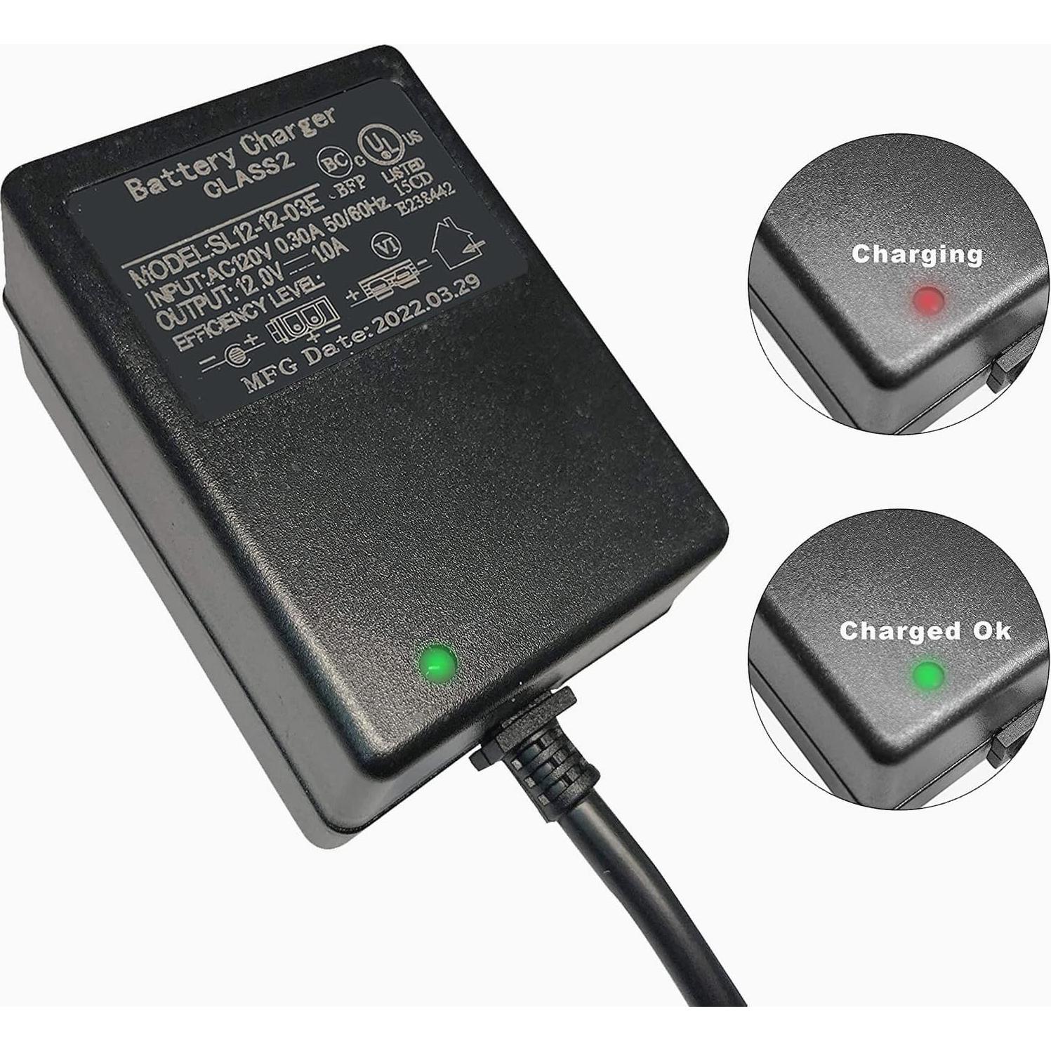 Cargador 12V SL-ELECTRONIC para Coches Eléctricos Infantiles