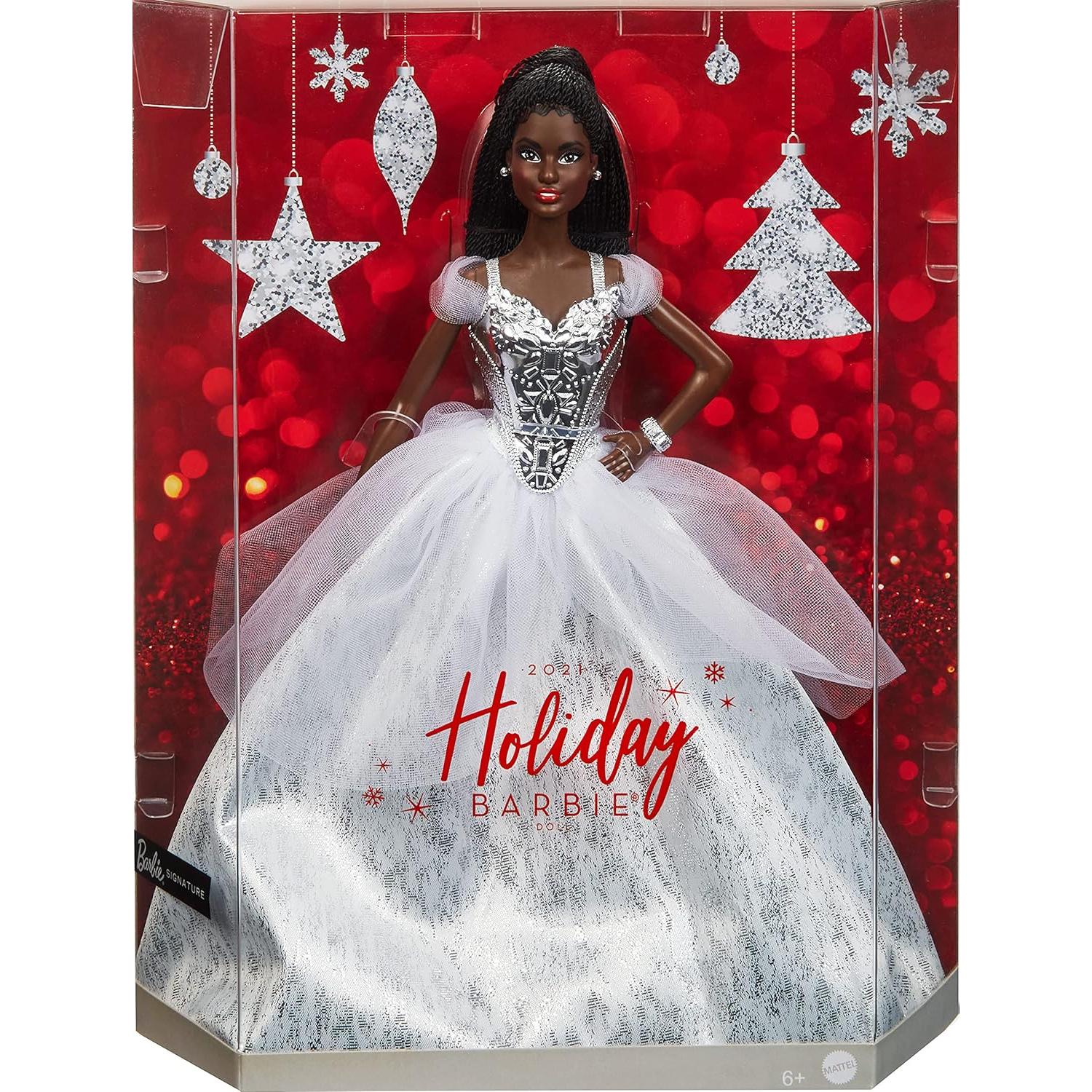 Muñeca Barbie de Vacaciones 2021 Mattel Afroamericana 10.2 cm