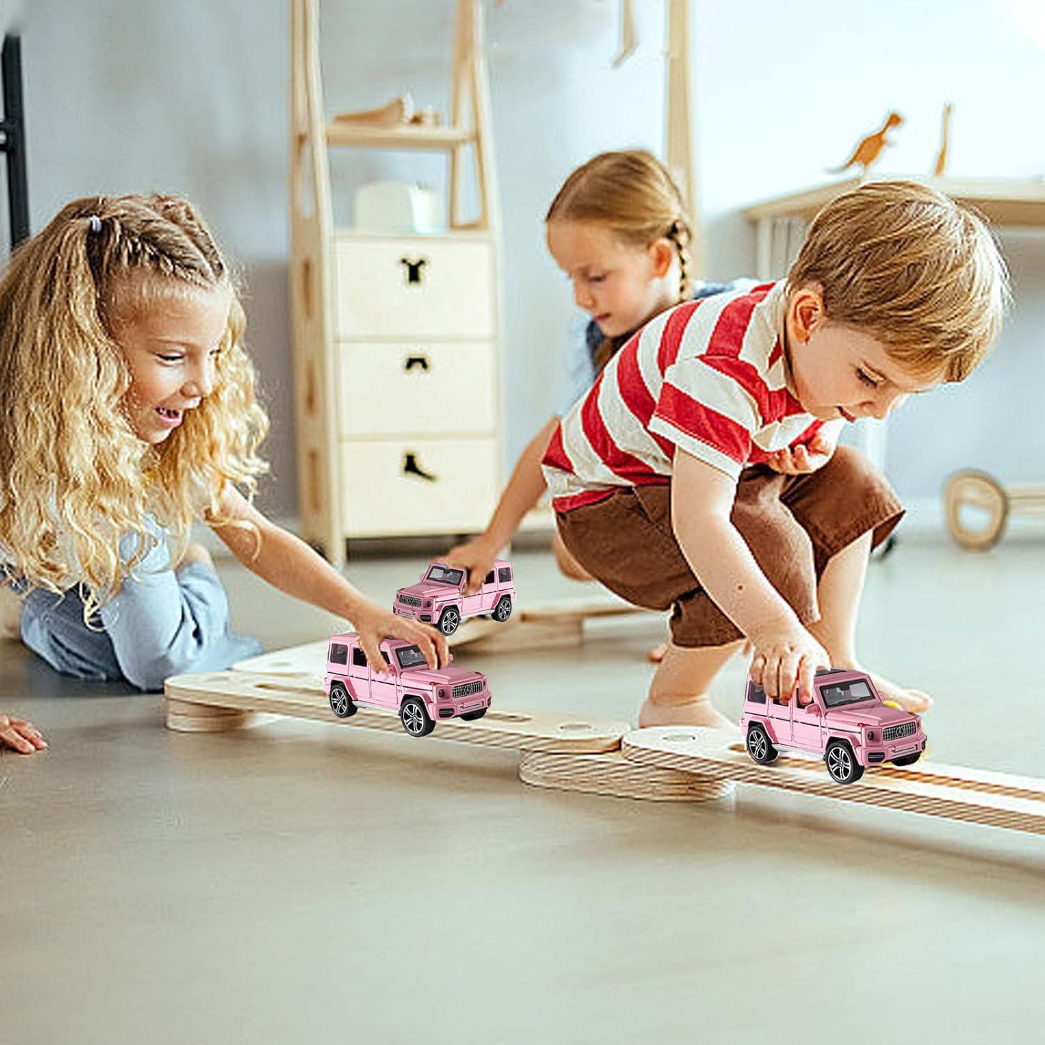 Coche de Juguete Rosa G63 a Escala 1:36 JOYINUS para Niños