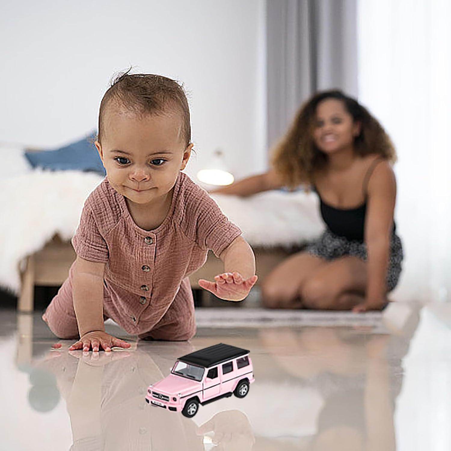 Coche de Juguete Rosa G63 a Escala 1:36 JOYINUS para Niños