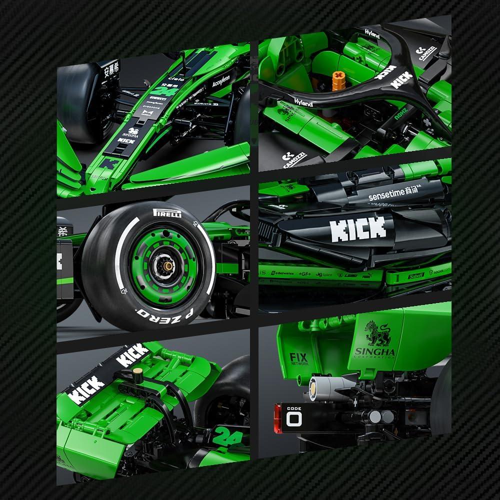 Set de Construcción F1 CaDA C64010W Sauber C44 2553 Piezas